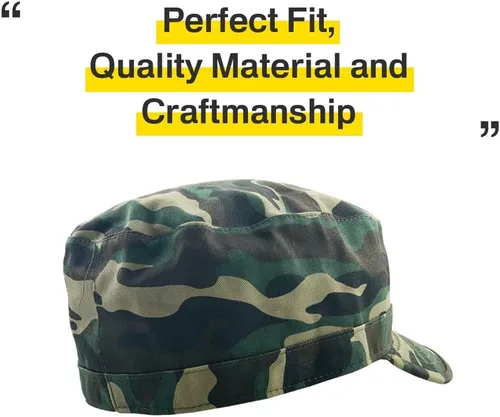 Vista 5 de KBETHOS Gorra del Ejército Cadete de Estilo Militar Básico para Todos los Días (Ahora con Versión de Bolsillo Stash Disponible)