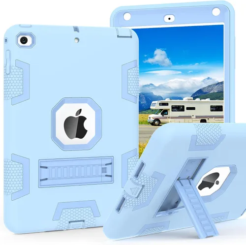 Vista 11 de CCMAO Funda para iPad mini 5 2019, iPad mini 4 2015, funda protectora híbrida resistente a prueba de golpes para iPad mini 5ª/4ª generación 7.9