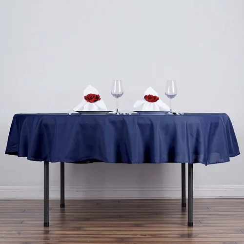 Vista 48 de Efavormart - Mantel cuadrado de lino de poliéster sin costuras, 54 x 54 pulgadas, color beige, para banquetes de boda, fiesta, restaurante
