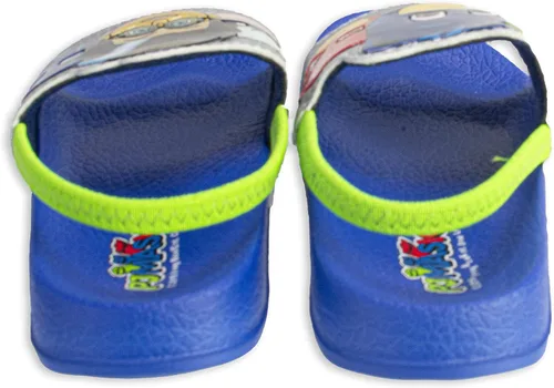 Vista 4 de PJ Masks Sandalias para niños pequeños, deslizantes con correa trasera, Catboy Gekko Owlette Romeo, Mismatch Heroes Vs Villains, talla de niño 67 a