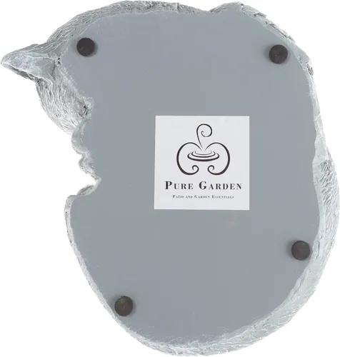 Vista 7 de Piedra Conmemorativa para Gatos - Ángel de Gatito Durmiendo en Paz, Estatua para Jardín, Recuerdo, Marcador de Tumba y Pérdida - Regalo de Simpatía