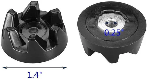 Vista 4 de Blender Blade Blender Extractor Blade Reemplazo Blender Coupler Embrague Pieza de repuesto Accesorios con llave para licuadora WP9704230VP