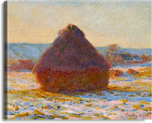 Vista 311 de A&T ARTWORK Antibes Seen from The Salis Gardens de Claude Monet Las Obras de Arte Clásico Mundial Reproducciones, Impresiones de Arte en Lienzo