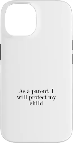 Vista 4 de As a parent, I will protect my child Case for iPhone XR