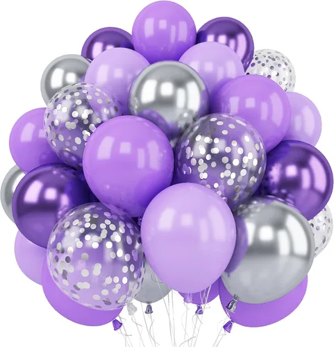 Vista 23 de Globos rosa y dorado, globo de látex rosa claro pastel de 12 pulgadas y blanco arena perla con globo metálico dorado champán beige para princesas