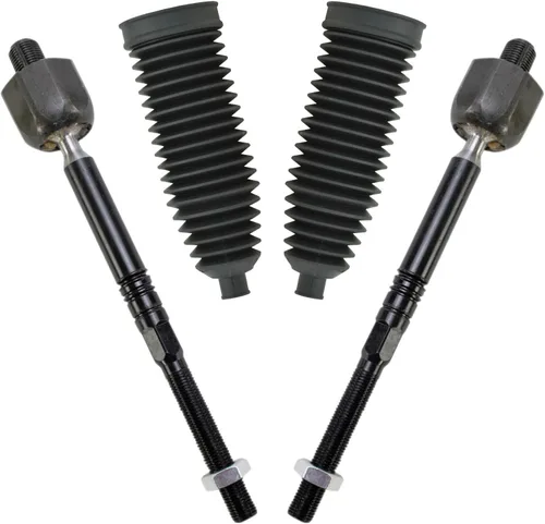 Vista 49 de TRQ Kit de dirección delantera con barra de acoplamiento de fuelle de piñón y cremallera compatible con Toyota Echo 2000-2005