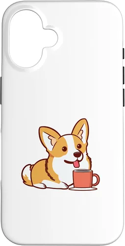 Vista 32 de Corgis & Coffee Case for iPhone 17