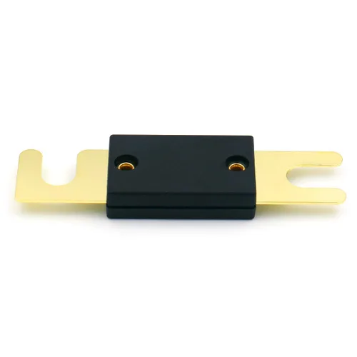 Vista 2 de Baomain Paquete de 2 fusibles ANL de 30 A a granel con terminales chapados en oro para audio de automóvil, amplificador, camión, barco, RV
