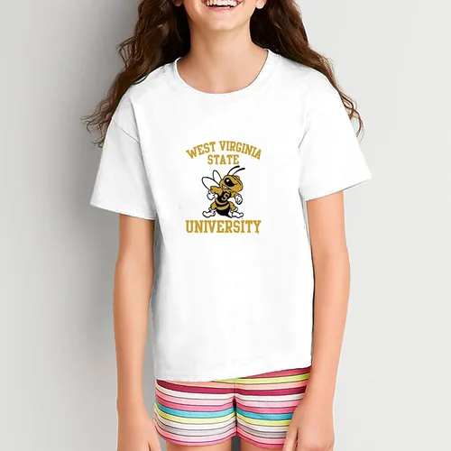 Vista 350 de NCAA Arch Logo, camiseta juvenil color del equipo, universidad - universidad