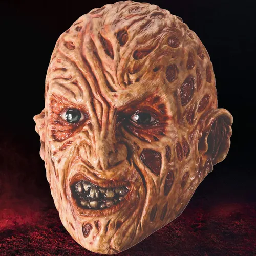Vista 4 de Máscara de Freddy Krueger A Nightmare On Elm Street, Beige Bronceado
