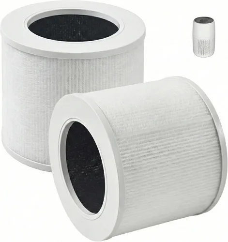 Vista 7 de Filtros de repuesto para purificador de aire, compatibles con el purificador de aire Levoit Core 300/300s, filtros purificadores de aire, filtro