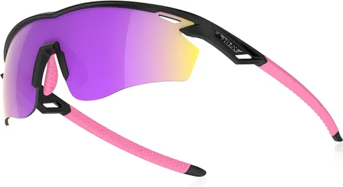 Vista 15 de Lentes de sol deportivos polarizados para hombres y mujeres, lentes de sol envolventes para correr, ciclismo, béisbol, pesca, golf, senderismo