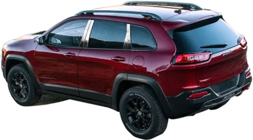 Vista 2 de QAA es compatible con Jeep Cherokee 2014-2022 6 piezas de poste de pilar inoxidable PP54091