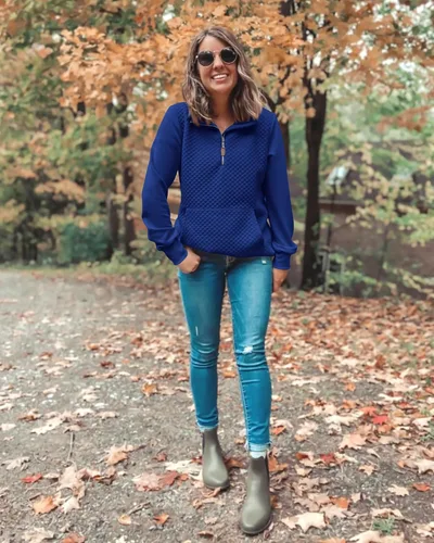 Vista 4 de BTFBM Sudadera moderna para mujer con patrón acolchado, ligera, con cremallera, de manga larga, sencilla e informal