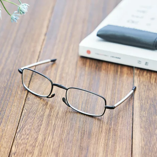Vista 4 de Paquete de 4 lentes de lectura compactos, con bolsillo, plegables, para mujeres y hombres