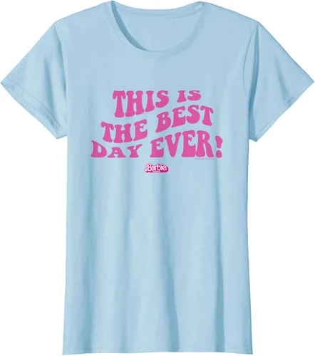 Vista 24 de Barbie Camiseta The Movie - This Is The Best Day Ever!, Negro