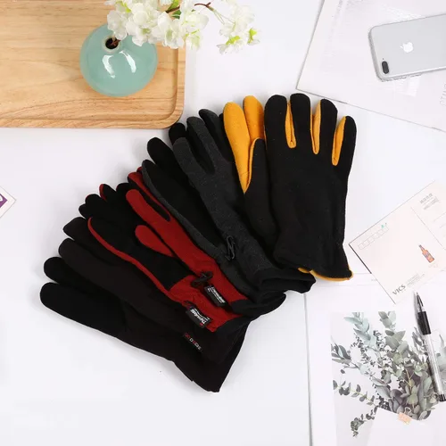 Vista 7 de SKYDEER Winter Gloves with Soft Deerskin Suede Leather & Thermal Polar Fleece & Warm 3M Thinsulate Insulation (SD8661T)