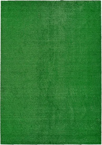 Vista 16 de Garland Rug Alfombra de césped artificial de 5 pies x 8 pies, grande para interiores/exteriores, color negro - Negro exuberante, duradera y de bajo