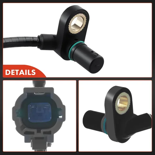 Vista 7 de A-Premium Sensor de velocidad de rueda ABS delantero LH/RH Compatible con Nissan Pathfinder Frontier Xterra 2005-2014 Suzuki Equator 2009 2010 2011
