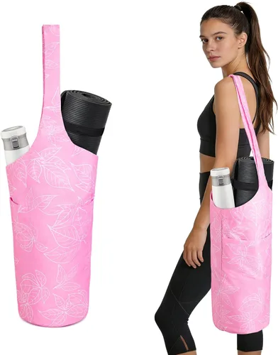Vista 10 de IwIeIaIrI Yoga Mat Bag for Women with Mat Carrier Large Size Pocket