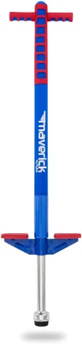 Vista 9 de Flybar Maverick 2.0 Vara de espuma de pogo para niños de 5 años en adelante, de 18 a 36 kg, juguetes para niños al aire libre, agarre de goma