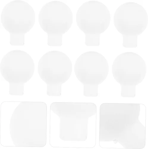 Vista 2 de DOITOOL 100 piezas de accesorios de hadas de cadena Miniture Decoración Mini lámpara pantalla pantalla pantalla reemplazo bombilla cubierta luces