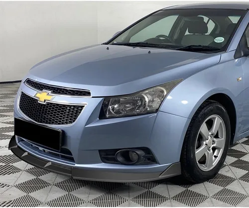 Vista 4 de Q1-TECH, 9 piezas de extensión de labio de parachoques delantero y faldones laterales difusores compatibles con Chevrolet Chevy Cruze 2011 2012 2013