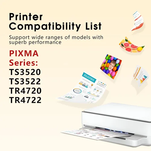 Vista 2 de 275 276 para tinta de impresora Canon 275 y 276 PG-275XL CL-276XL PG 275 CL 276 Paquete combinado para cartuchos de tinta Canon 275 y 276 para Canon