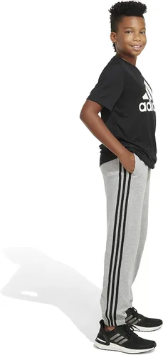 Vista 7 de adidas Boys' Toddler Elastic Waistband Essentials French Terry 3-Stripe Jogger