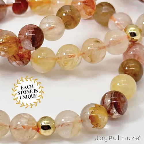 Vista 41 de Premium Handmade Crystal Healing, Gemstone Beaded Gift For Men Women