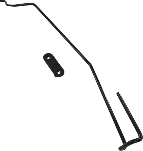 Vista 7 de Kit de gancho de seguridad para capó, varilla de cierre y clip de retención para Dodge Ram 1500 2500 3500 # 55275850AB 5143056AA