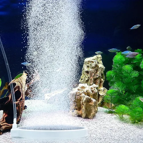 Vista 10 de UPETTOOLS Piedra de aire nano para pecera, burbujeador de acuario de 2 pulgadas, difusor de oxígeno disuelto ultra alto, aireador de oxígeno