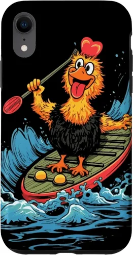 Vista 9 de Funda para iPhone X/XS Kayak de pollo Kayak Kayak Piragüismo Remo