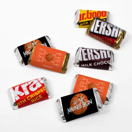 Vista 7 de Miniaturas de chocolate Let the Madness Begin (108 unidades) - Negro - Caramelo incluido