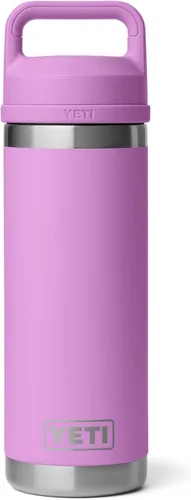 Vista 13 de YETI Rambler Botella de 18 oz, aislada al vacío, de acero inoxidable con tapa Chug, negro