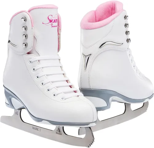 Vista 10 de Jackson Ultima SoftSkate - Patines de hielo para patinaje artístico para mujer/niña, ancho medio Cómodos patines artísticos para patinaje sobre