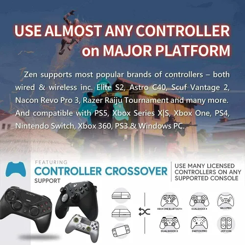 Vista 2 de CronusZen para Nintendo Playstation Playstation 3 Playstation 4 Switch Xbox Xbox 360 juegos electrónicos