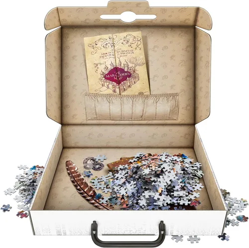 Vista 4 de Clementoni 61882 61882-Jigsaw Harry Potter - Rompecabezas para adultos, 1000 piezas, multicolor