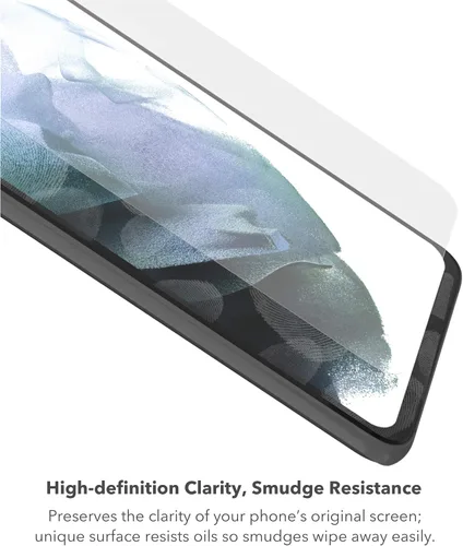 Vista 6 de ZAGG InvisibleShield GlassFusion+ con D3O - Vidrio híbrido con D3O - Hecho para Samsung GS21 (6.2") - Compatible con fundas