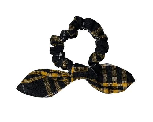 Vista 14 de Back to School/Uniform Plaid Scrunchie bunny ear Bowknot/School Uniform Plaid/Ponytail Bow Scrunchie/Plaid Accessories (Plaid 42-Bernards)