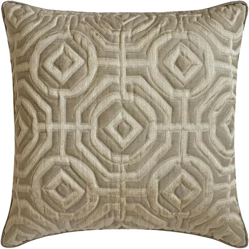 Vista 31 de The HomeCentric Fundas de almohada decorativas beige de 12 x 12 pulgadas (11.8 x 11.8 in), encaje de yute y almohadas marroquíes para sofá