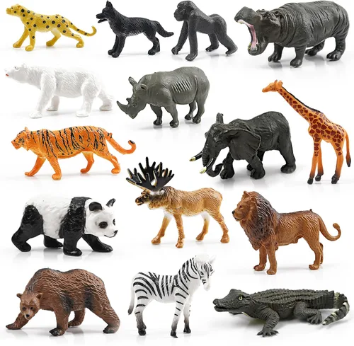 Vista 11 de 12 juguetes de dinosaurio para niños, figuras de animales de plástico, figuras de dinosaurios portátiles, juego Montessori, juego educativo