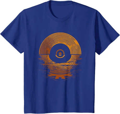 Vista 50 de Vinyl LP Records - Camiseta de vinilo Sunset Negro