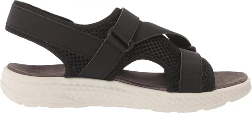 Vista 6 de Propét Sandalias deportivas TravelActiv para mujer, Negro, 9 ancho