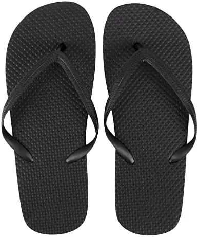 Vista 3 de Trail maker 50 Pairs Bulk Wedding Flip Flops for Men Waterproof Wholesale Flip Flops for Men in Bulk for Wedding Guests, Bnb Guests, Hotels, and