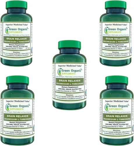 Vista 7 de Green Organic Supplements Magnesio L-treonina 90 VCaps