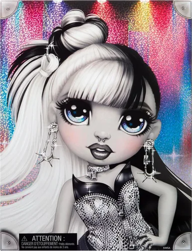 Vista 8 de Muñeca Shadow High Edición Limitada, Heather Grayson – Muñeca de moda de pelo blanco y negro de 11 pulgadas, trajes de diseñador premium para niños