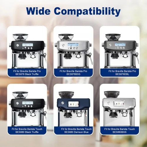 Vista 2 de Filtro de agua reemplazable para máquina de espresso Breville Barista Touch BES880, Barista Pro BES878, Oracle Touch BES990, Oracle BES980, Dual