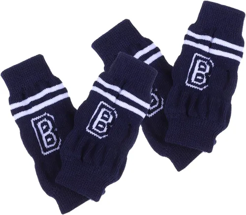 Vista 9 de BESTonZON 4pcs Pet Elbow Protectors Dog Leg Warmers Sleeves for Licking Prevention and Comfort