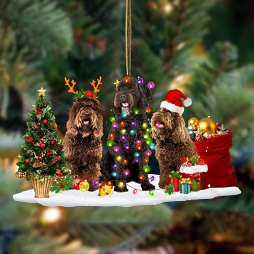 Vista 81 de Nazenti Adorno de Navidad personalizado con amigos Affenpinscher – Adorno de perro personalizado para amantes de las mascotas, acrílico plano